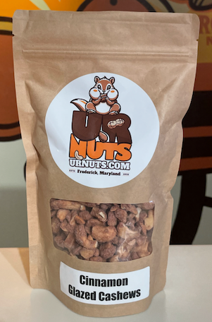 Cinnamon Glazed Cashews (1 lb)